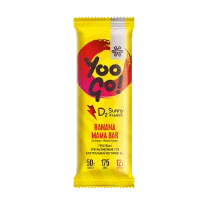 Батончик Banana Mama (вишня-банан) — Yoo Gо
